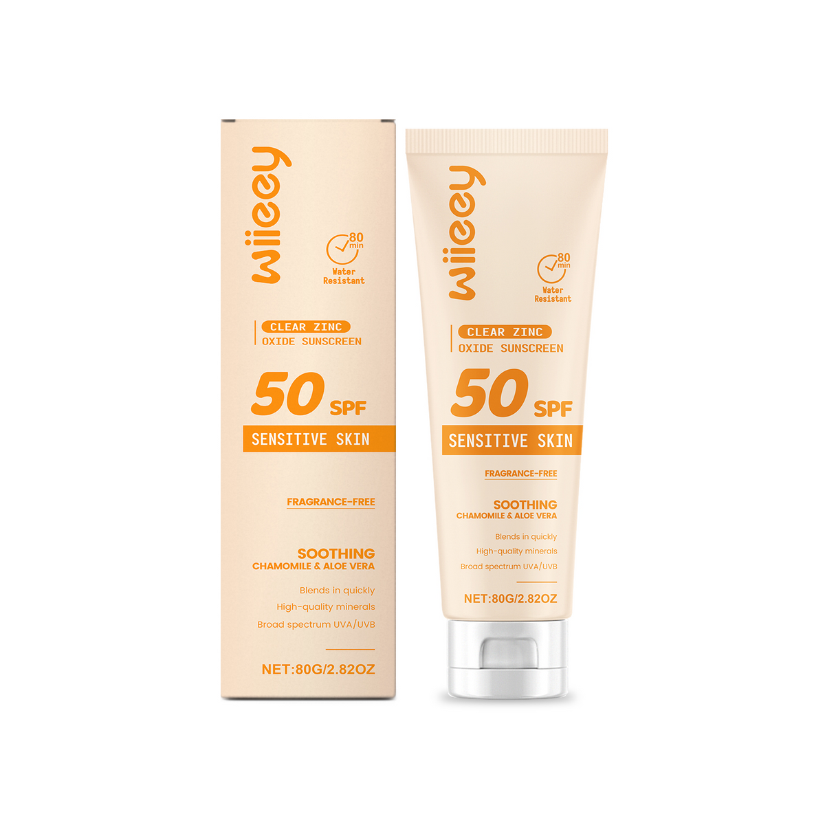 Kids Mineral SPF 50 Sunscreen - Gentle Zinc Oxide Cream