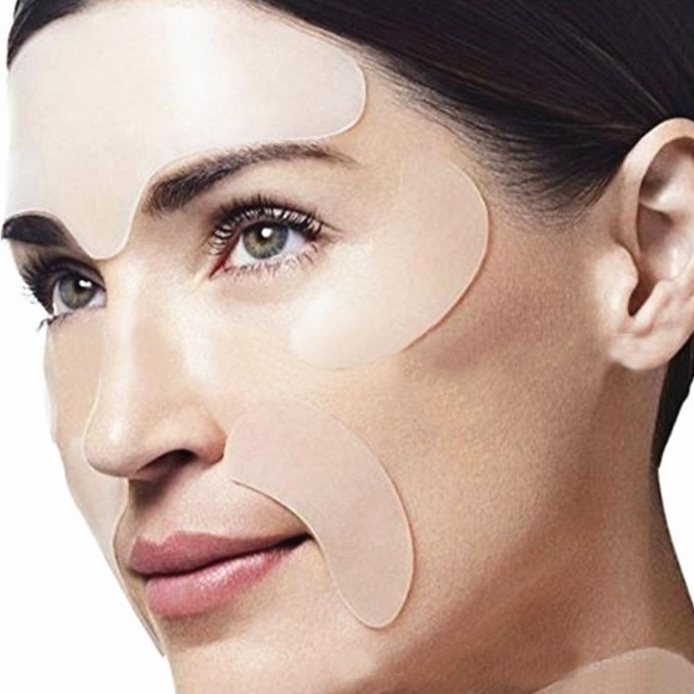 Silicone Forehead Patches for Smoother-Looking Lines