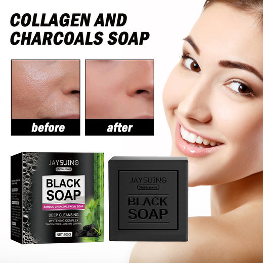 Bamboo Charcoal Facial Soap for Oil Control & Freshness