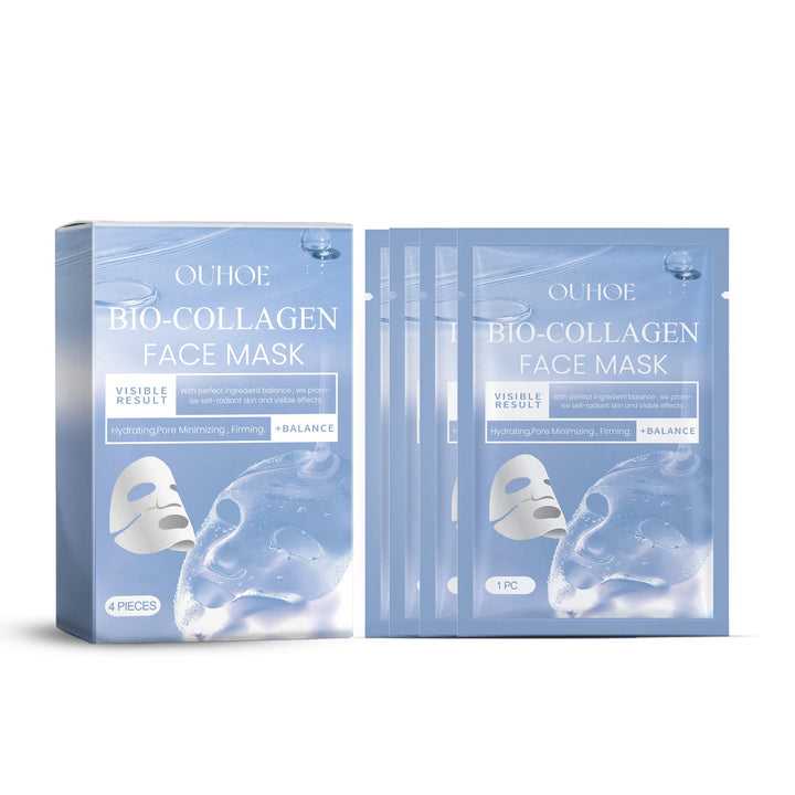 Bio-Collagen Face Mask Set for Fine Lines & Hydration