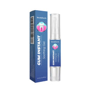 Product packaging and tube displayed side-by-side showing the box and airless pump dispenser