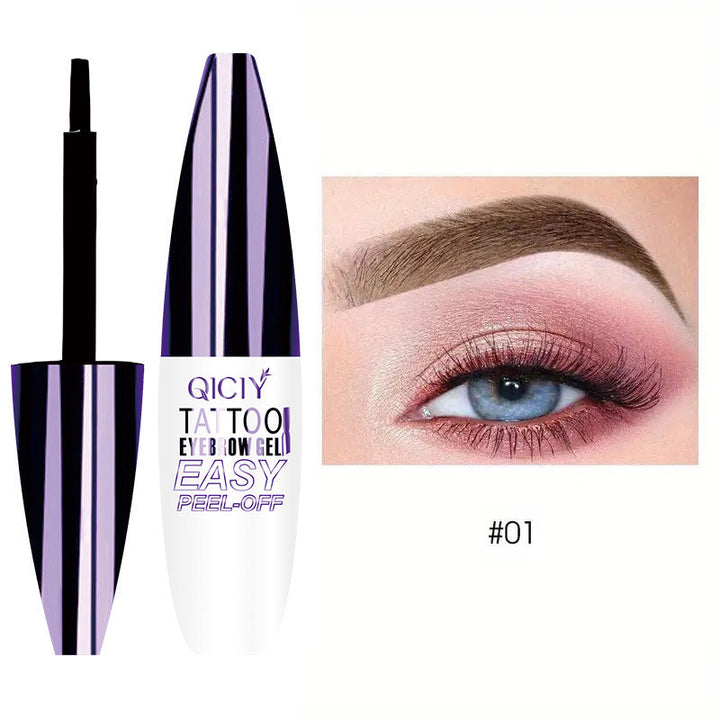Peel-Off Eyebrow Gel for Long-Lasting Defined Brows
