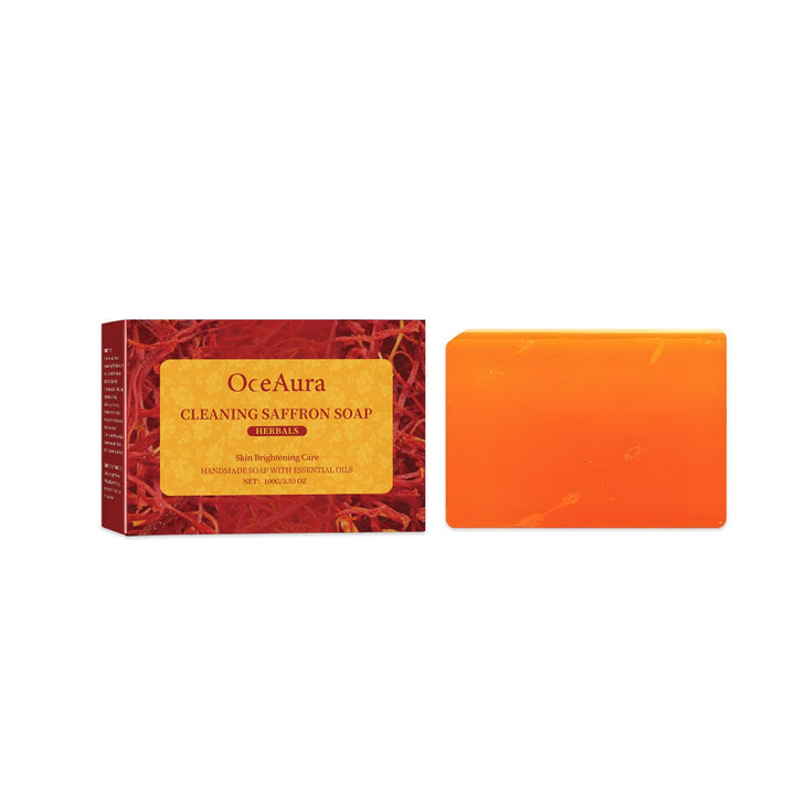 Saffron Soap Bar for Skin Brightening & Antioxidant Glow