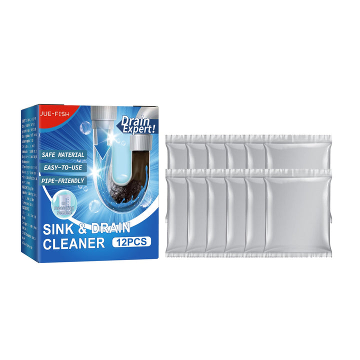 Drain Cleaner Powder for Clogs, Odors & Slow Drains