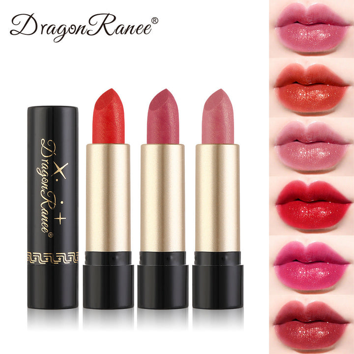 Pearlescent Shimmer Lipstick for Sparkling, Glossy Lips