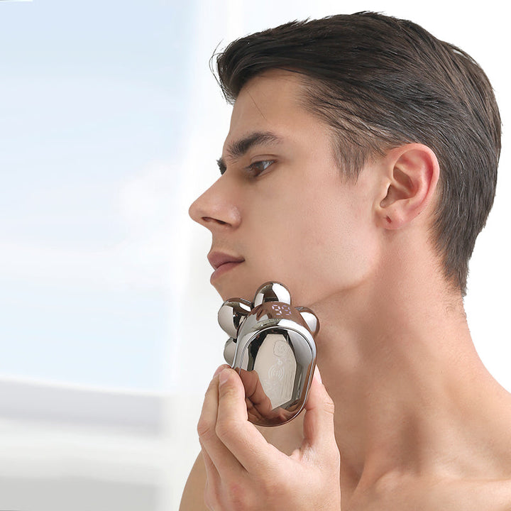 7-Head Rechargeable Rotary Shaver — Smooth 7D Grooming