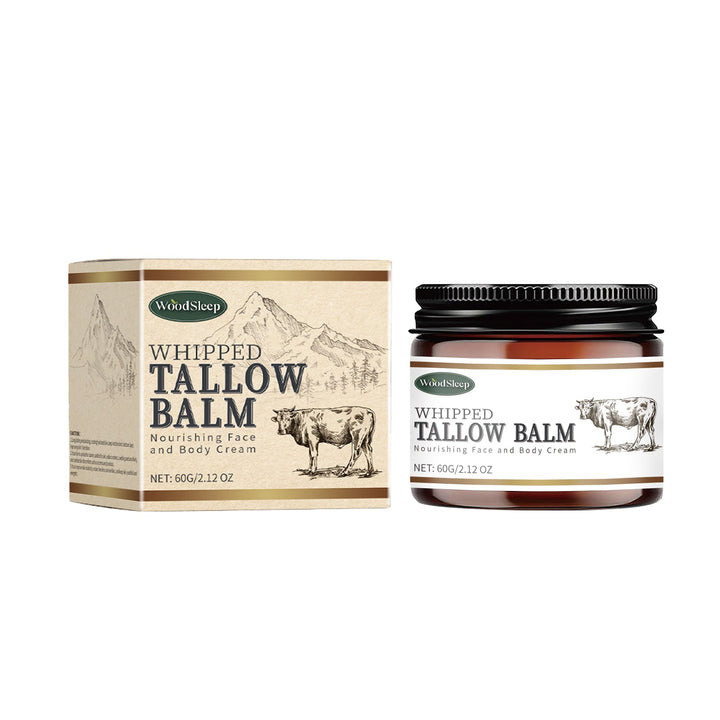 WoodSleep Tallow Cream for Dry, Sensitive Skin Relief