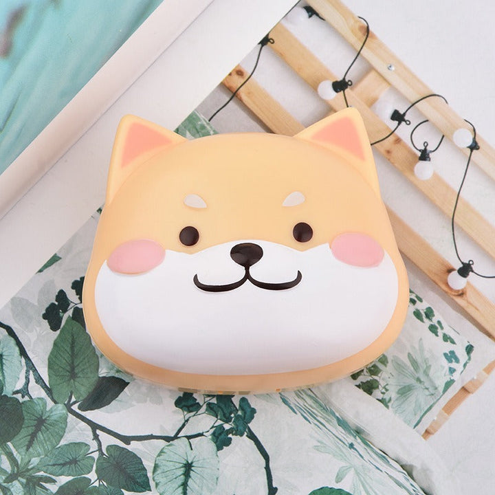 Shiba Inu Contact Lens Case — 3D Kawaii Storage Box
