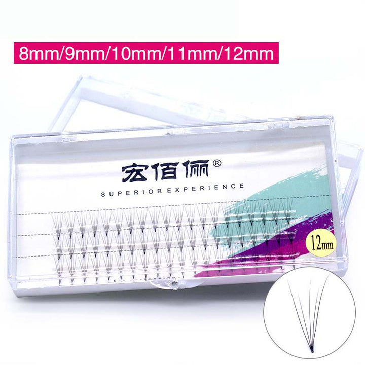 False Eyelash Clusters 0.07mm for Soft Custom Volume
