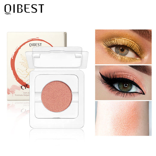 Waterproof Pearlescent Eyeshadow for Warm Golden Radiance
