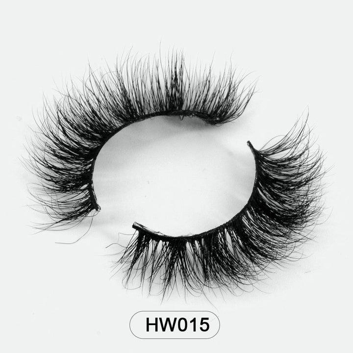 3D Mink Lashes with Soft Band — Wispy Natural Volume