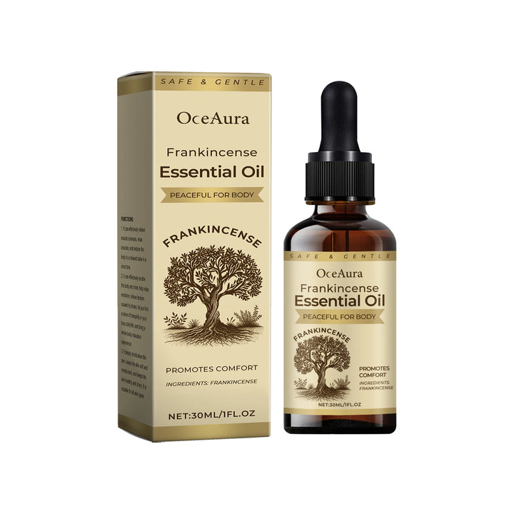 Frankincense Body Oil for Shoulder & Back Tension Relief