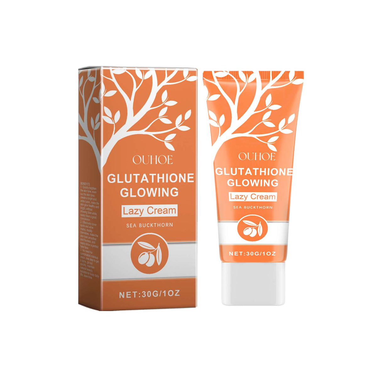 Glutathione Brightening Moisturizer for Dull Skin