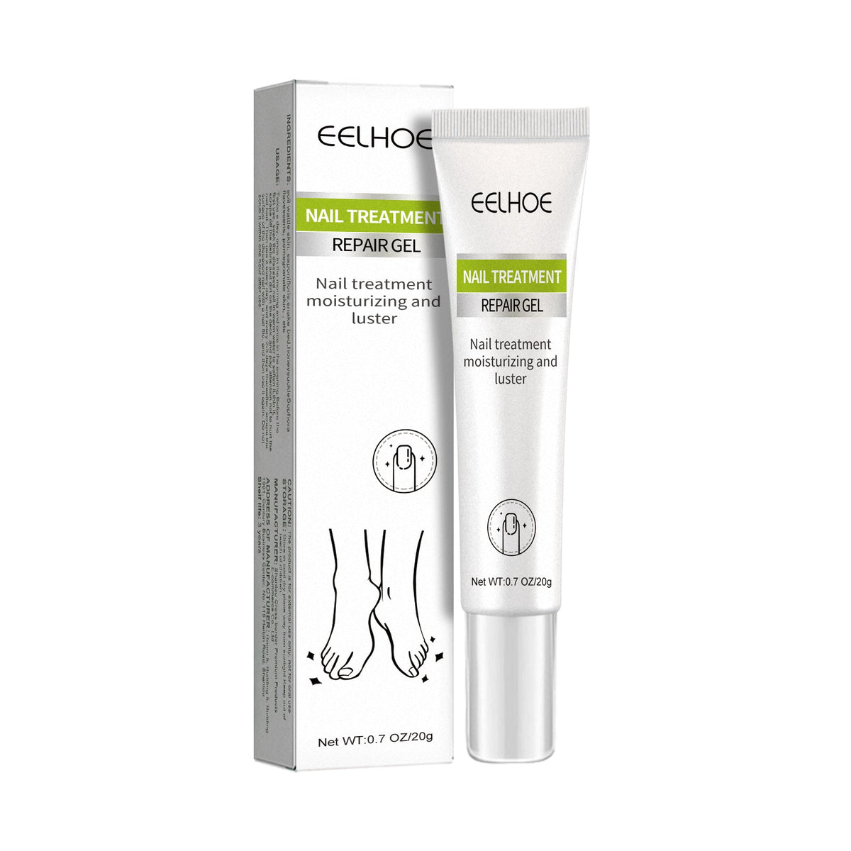 Nail Repair Gel for Damaged, Discolored, Brittle Nails