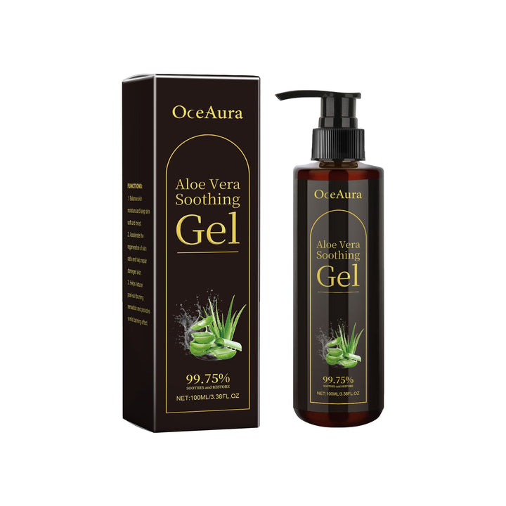 OceAura Aloe Vera Gel for Redness & Dry Skin Relief