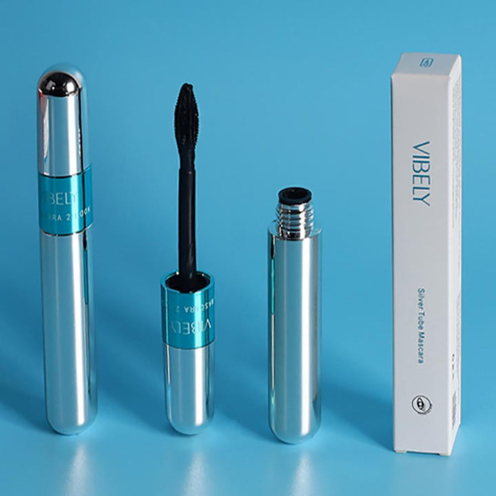 4D Silk Fiber Mascara — 2-in-1 Thick Curl & Sharp Length