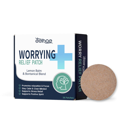 Worry Relief Patches — Natural Anxiety & Stress Relief for