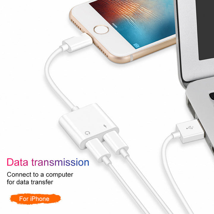 iPhone Lightning Splitter: Charge & Listen at Once