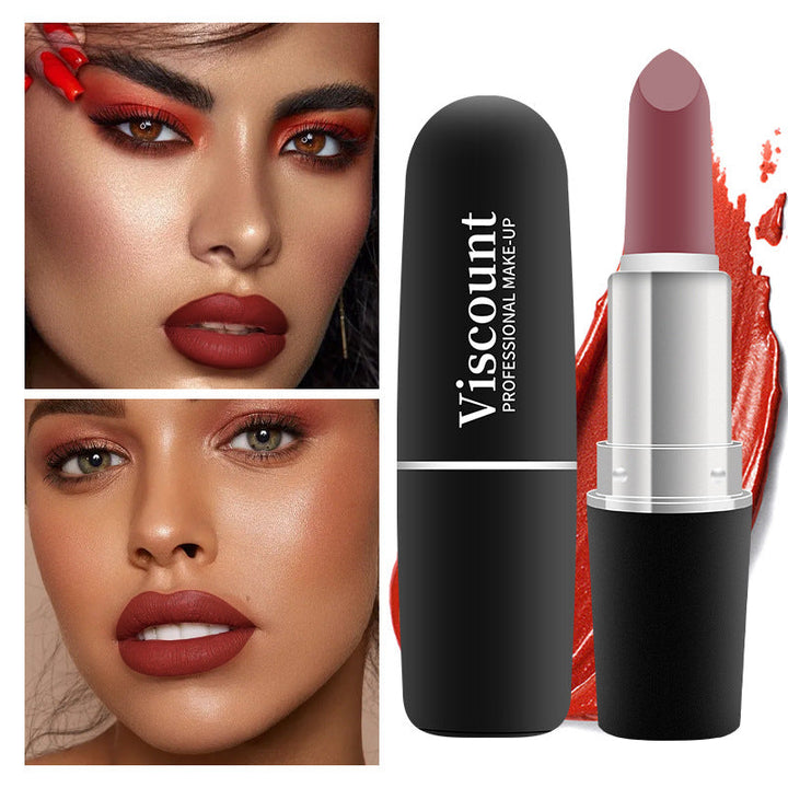 Fog Matte Lipstick 12 Shades Moisturizing Bullet Color