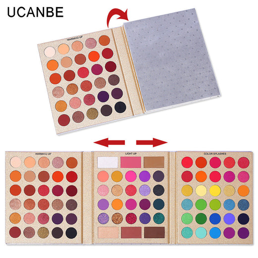 86-Color Eyeshadow Palette for Eyes, Cheeks & More