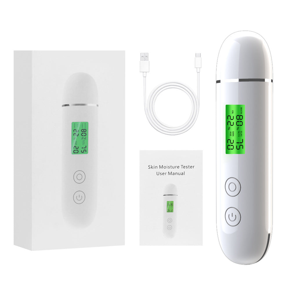 Skin Moisture Tester — Professional 10‑in‑1 Analysis