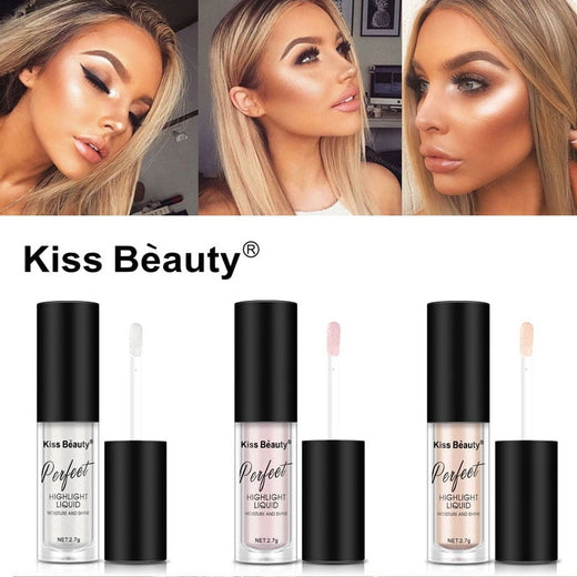 Liquid Highlighter Illuminator for Buildable Face Glow