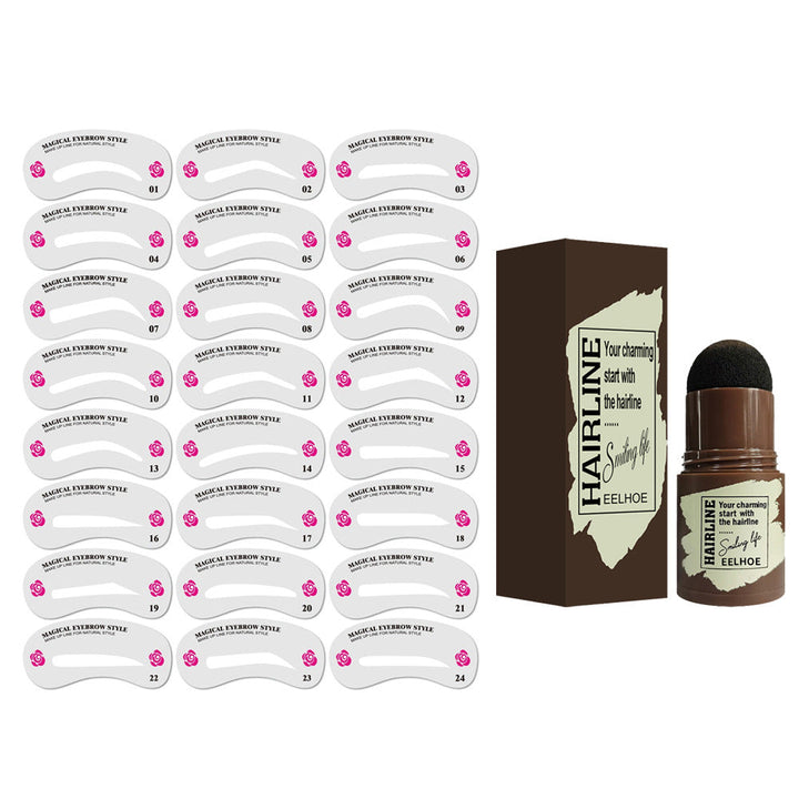 Eyebrow Stamp Kit for Fast, Natural-Looking Brow Shape