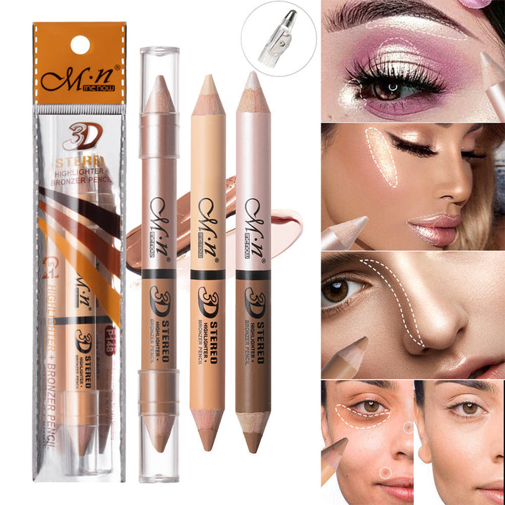 Dual-Ended Contour & Highlighting Pencil for 3D Glow