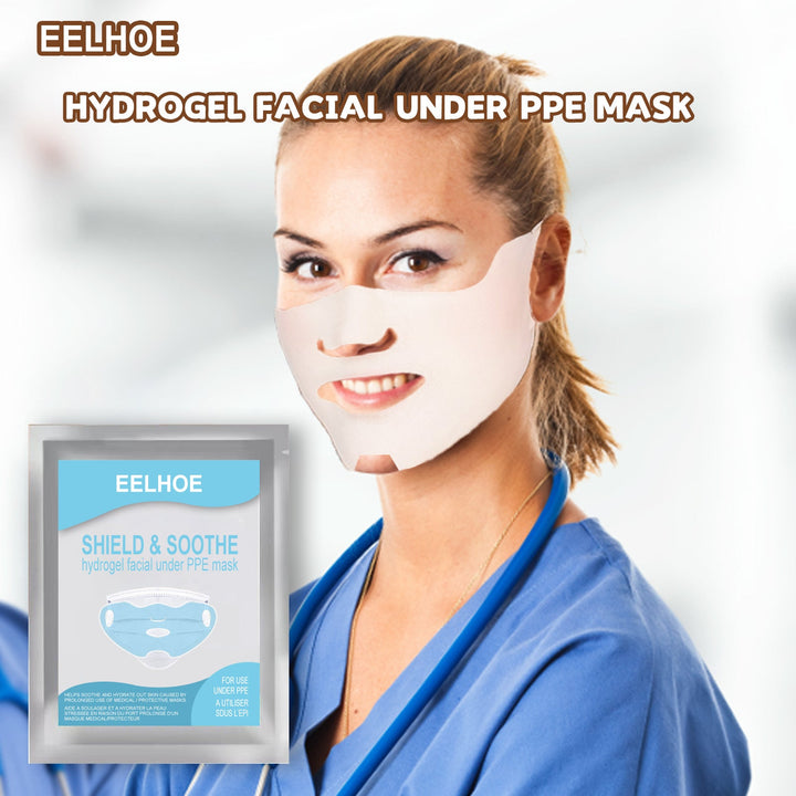 Cooling Hydrogel Face Mask for Outdoor UV Protection