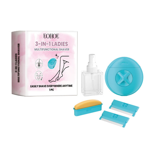 EOHOE 3-In-1 Women's Razor Multi-Functional Gentle Body Clea
