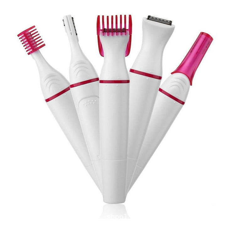 Electric Hair Trimmer: 5‑in‑1 Painless Grooming for Face
