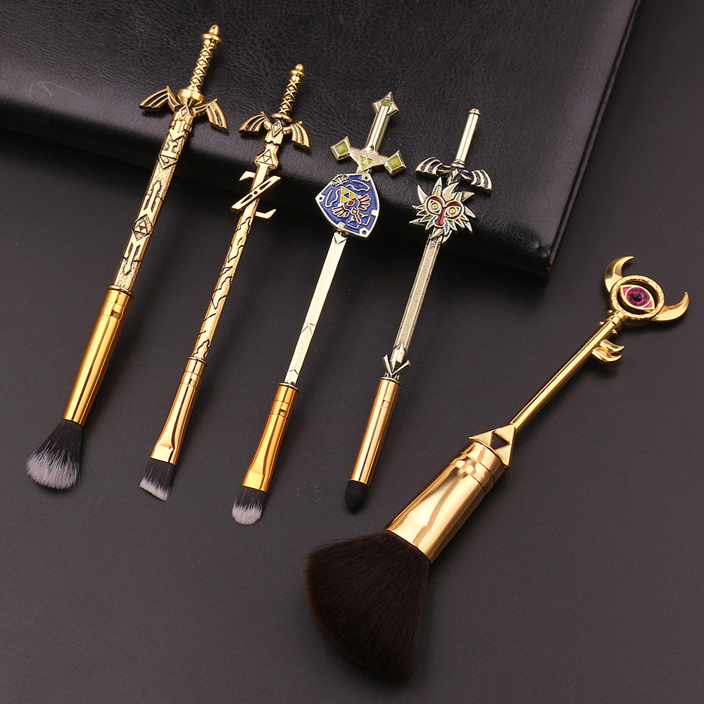 Legend of Zelda Makeup Brush Set – 5 Iconic Weapon Brushes