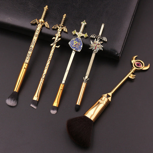 Legend of Zelda Makeup Brush Set – 5 Iconic Weapon Brushes