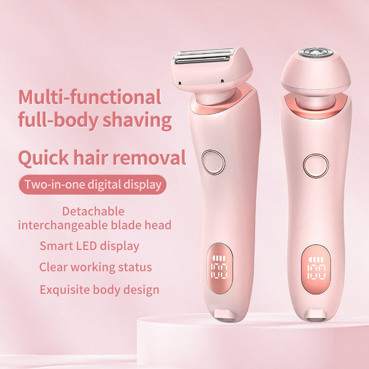 2-in-1 Electric Hair Remover — Smooth, Irritation-Free