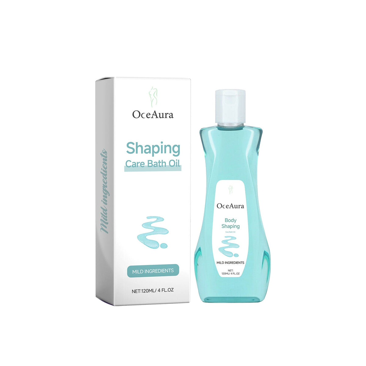 OceAura Body Shower Oil for Firming and Daily Glow