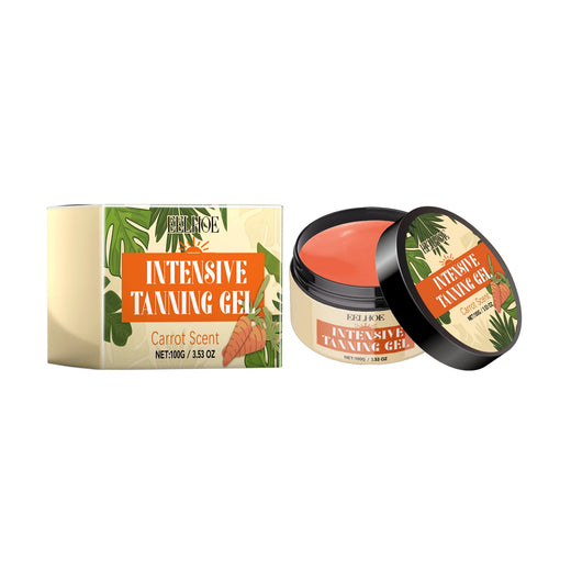 Carrot Self-Tanning Gel for Natural Non-Greasy Summer Tan