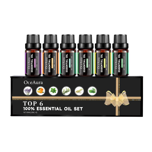 Essential Oil Set for Relaxing Body Massage & Skin Care