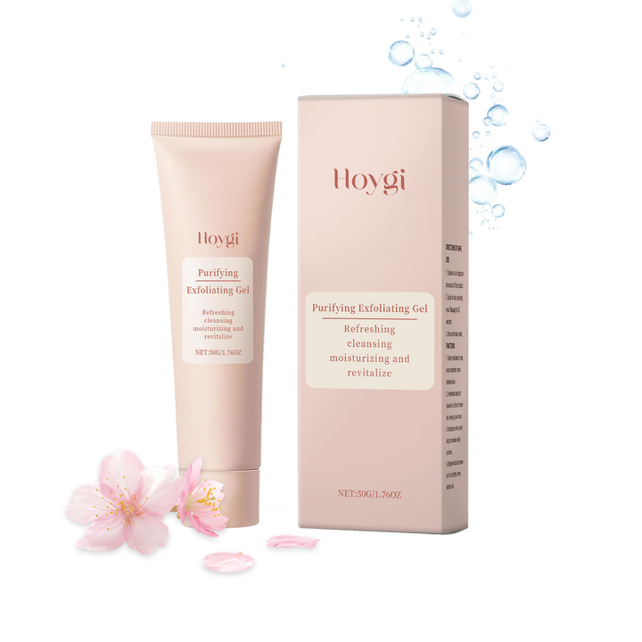 Facial Exfoliating Gel for Gentle Daily Skin Renewal