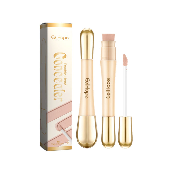 Double Head Concealer for Brightening, Even Coverage