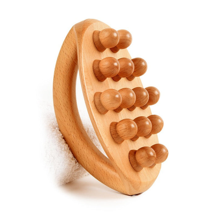 Meridian Massage Brush — Deep Tissue Relief & Muscle