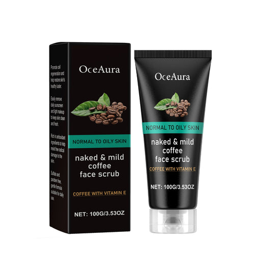 Caffeine Coffee Face Scrub for Clogged Pores & Dull Skin