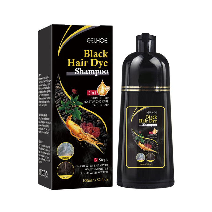 Black Hair Shampoo for Gray Hair Color & Moisture