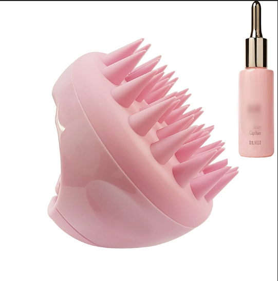 Hair Serum & Brush Set — Reduce Shedding, Visibly Fuller Hair