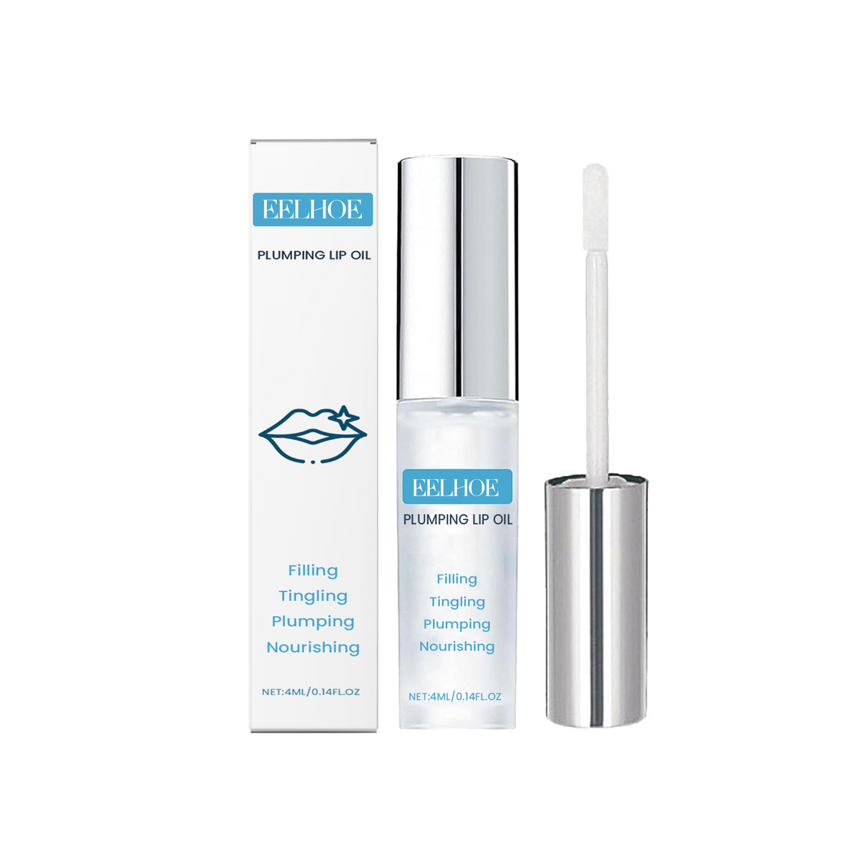 Plumping Lip Oil for Instant Fuller, Glossy Lips