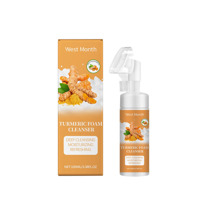 Turmeric Foam Cleanser for Oily Skin & Clogged Pores
