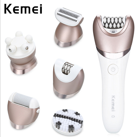 5‑in‑1 Women’s Epilator & Shaver — Smooth Skin from Face