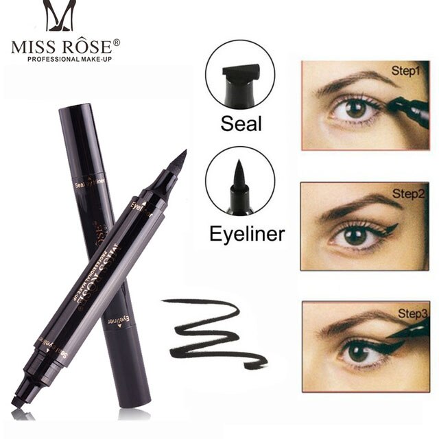 Wing Stamp Eyeliner Pencil for Fast, Even Cat Eyes