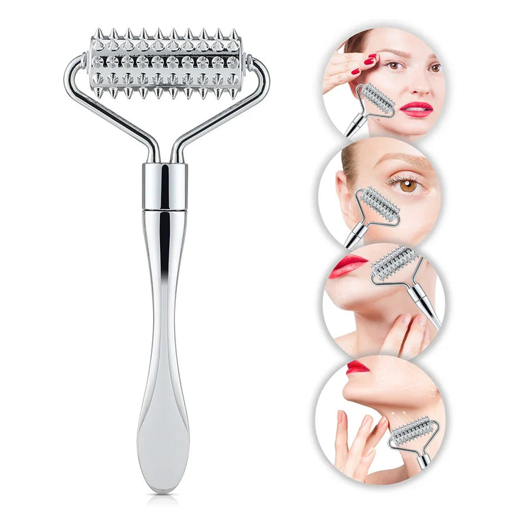 Facial Massage Roller for a Firmer-Looking, Refreshed Face