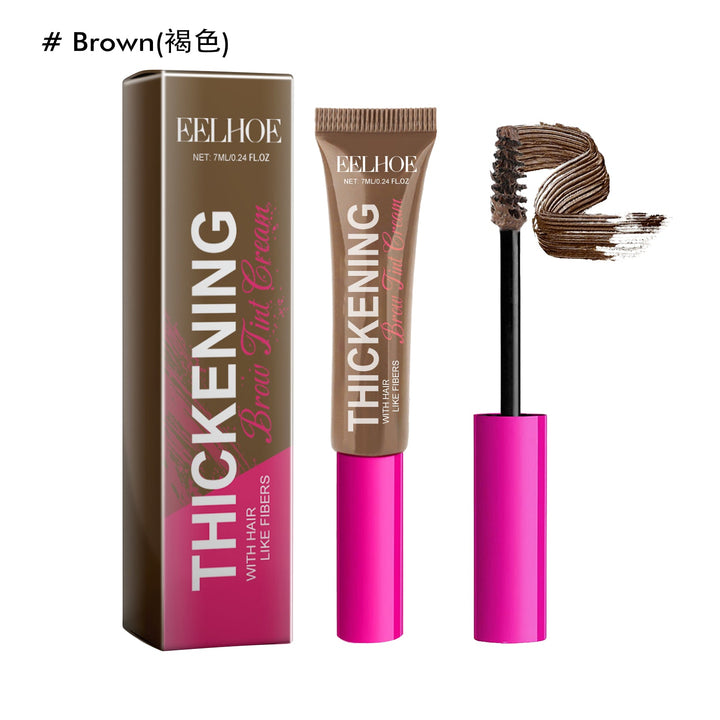 Fiber Brow Gel with Hairlike Fibers for Fuller Brows