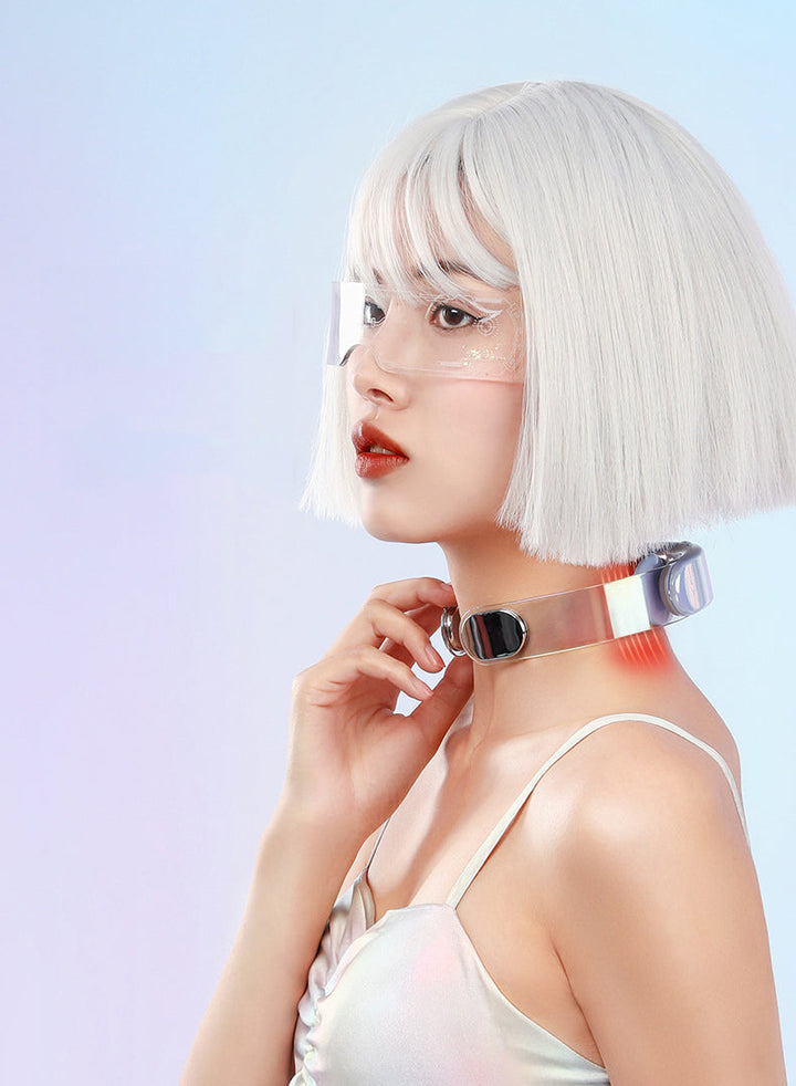 Smart Neck Massager — Dual Heat & Vibration Therapy, 120g